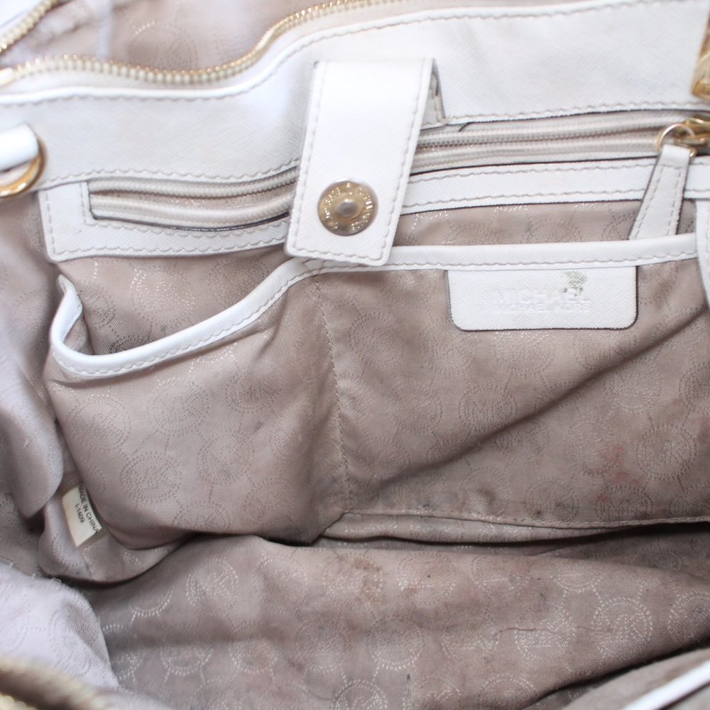 Michael Kors Sutton Safiano Leather Colorblock Bag - Picture 10 of 16
